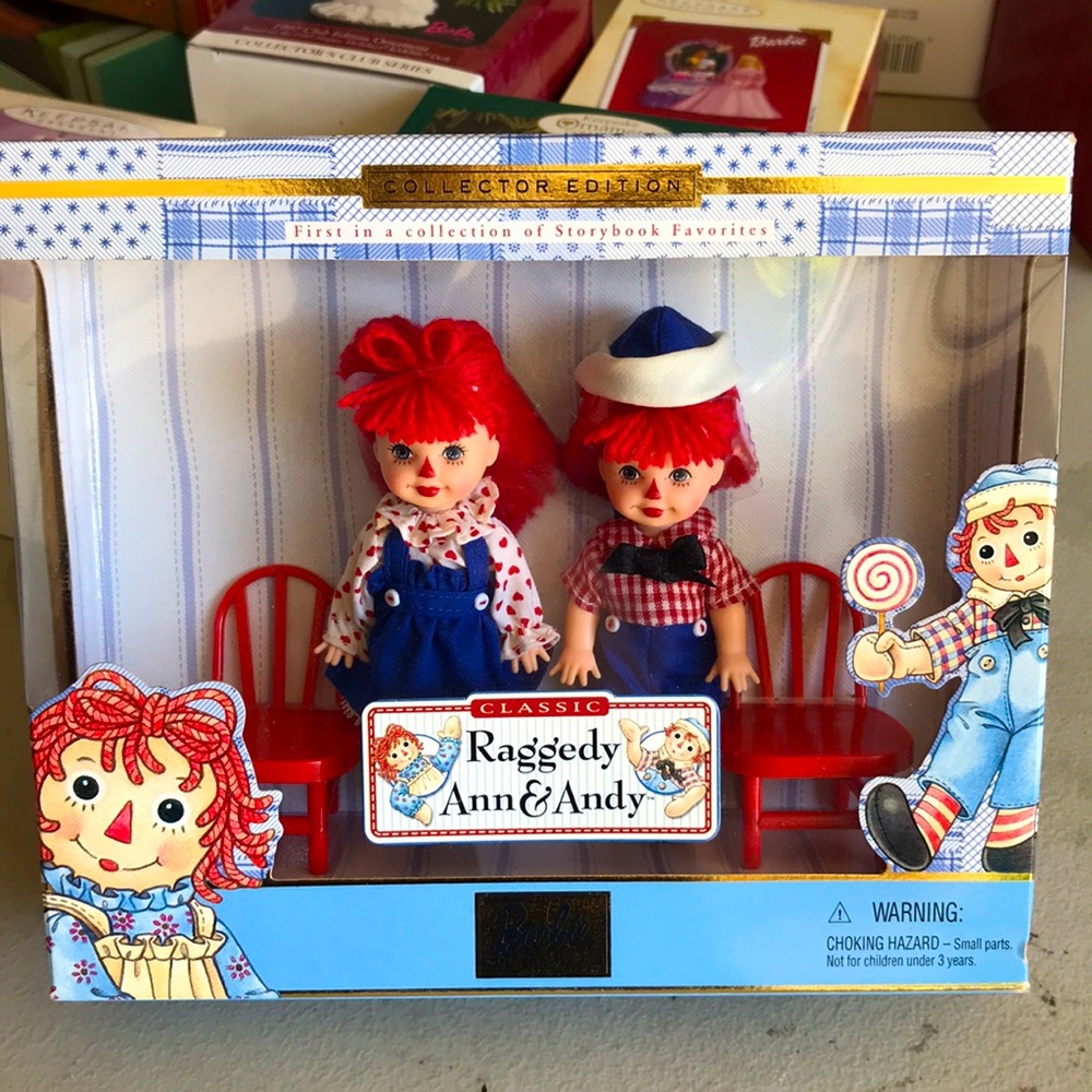 Raggedy Ann & Andy Barbie 1st storybook favorites